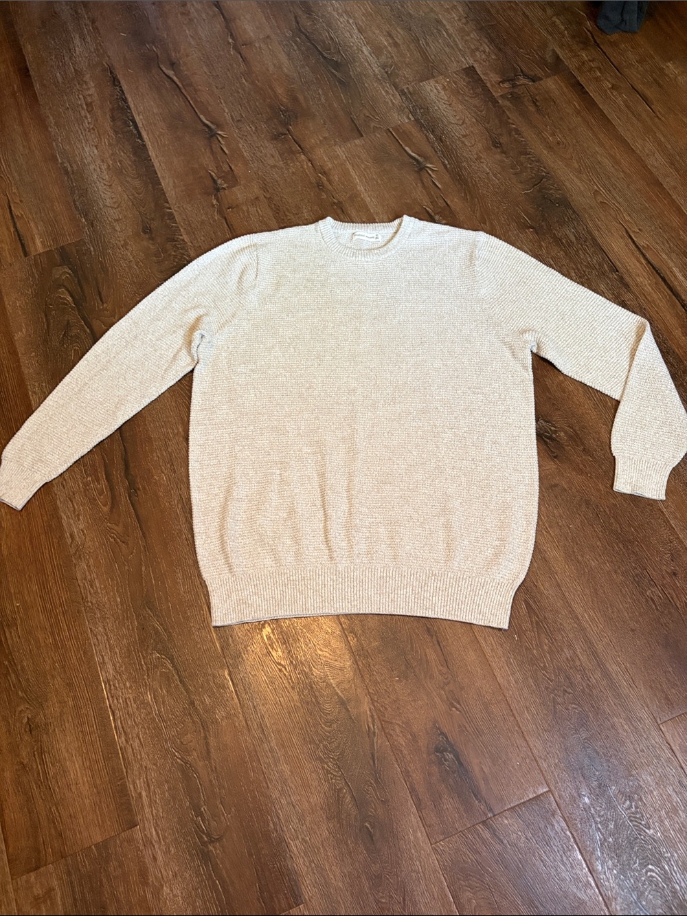 Mutual Weave Men's sweater Beige 2XLT LIKE NEW